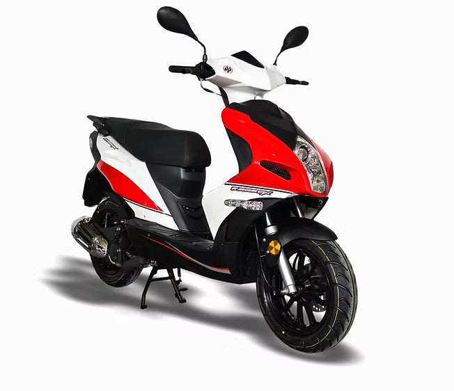 AJS Firefox 125cc – The perfect balance of style, efficiency and fun! 🔥