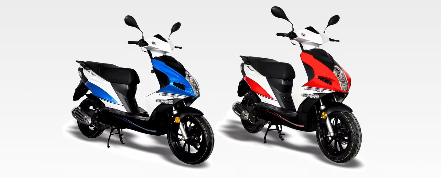 AJS Firefox 125cc – The perfect balance of style, efficiency and fun! 🔥