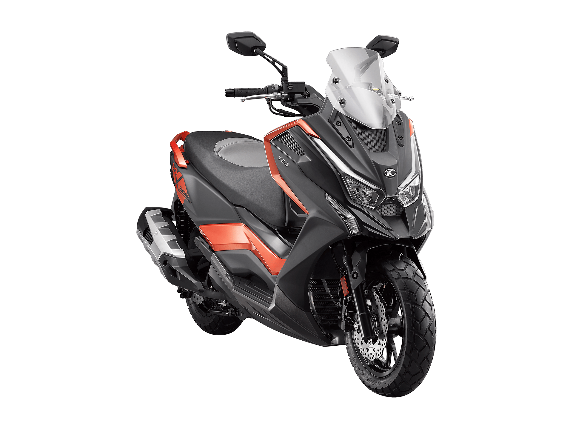 Kymco DTX 360 125cc Available Now £4499 +OTR Orange/Black