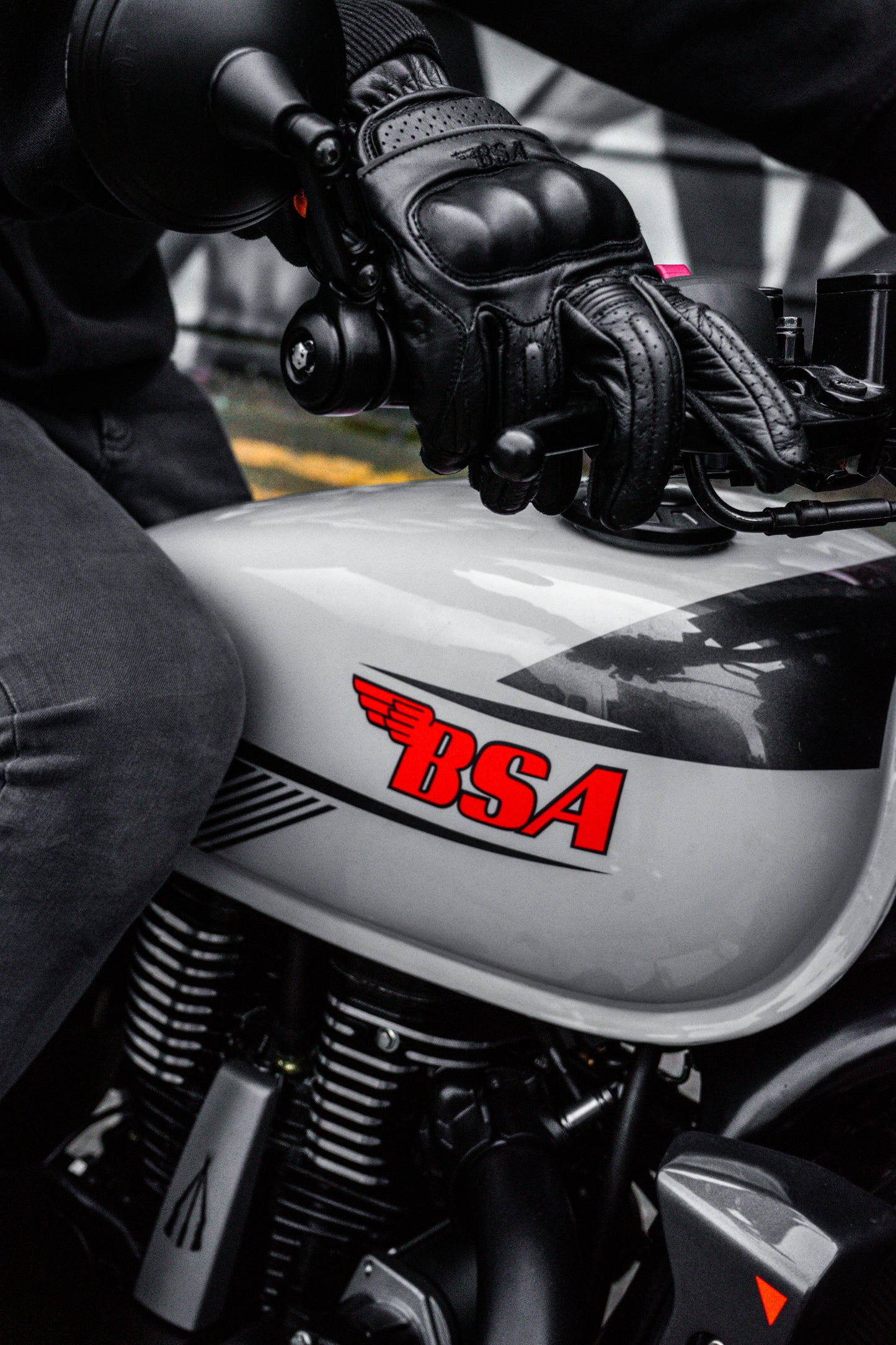 Pre-Order 2025 BSA B65 Scrambler in Striking Silver – Classic Style Meets Modern Adventure