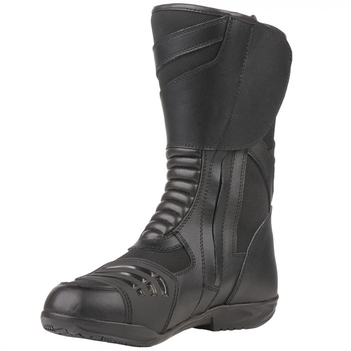 Bike It 'Veles' Black Waterproof Motorcycle Road Adventure Boot