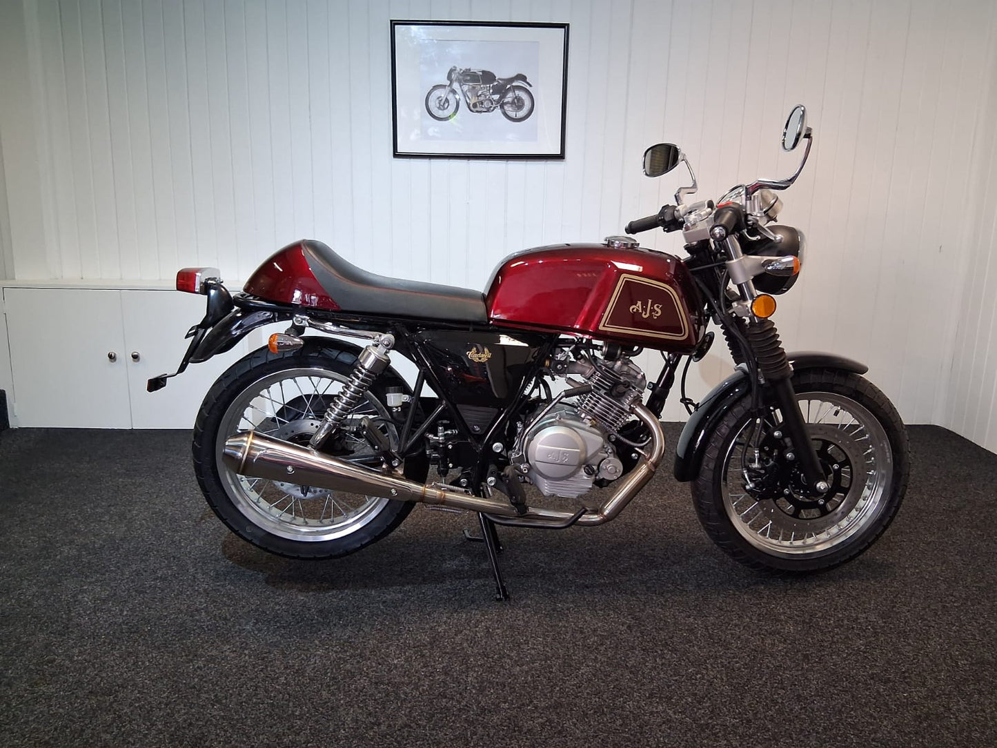 AJS Cadwell 125cc Café Racer | Learner Legal Motorcycle