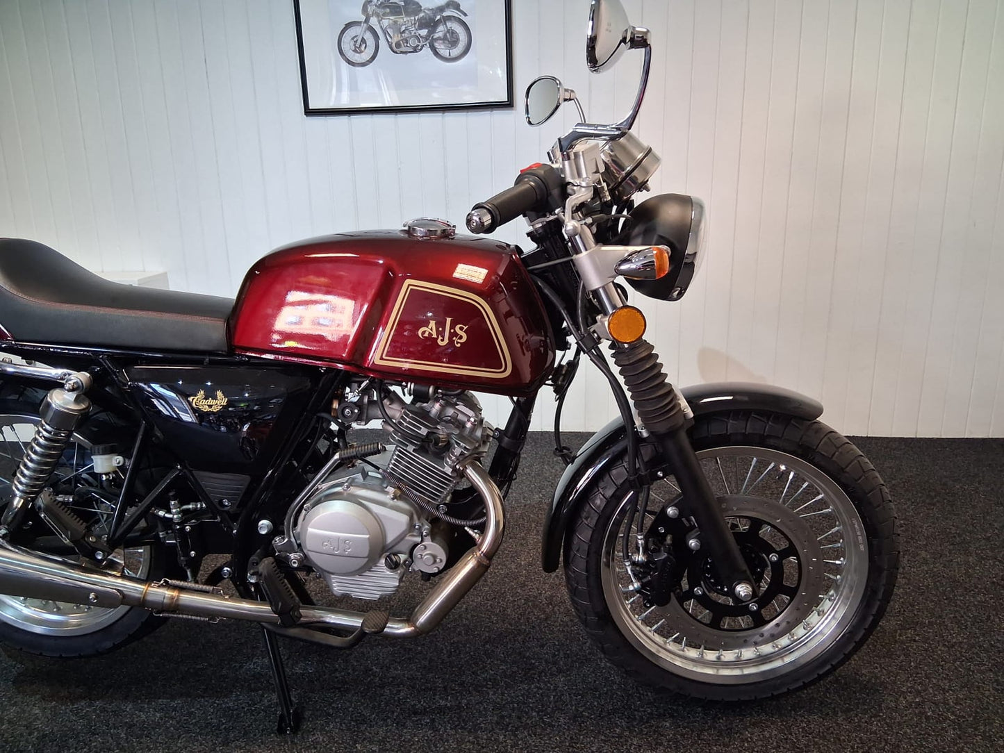 AJS Cadwell 125cc Café Racer | Learner Legal Motorcycle