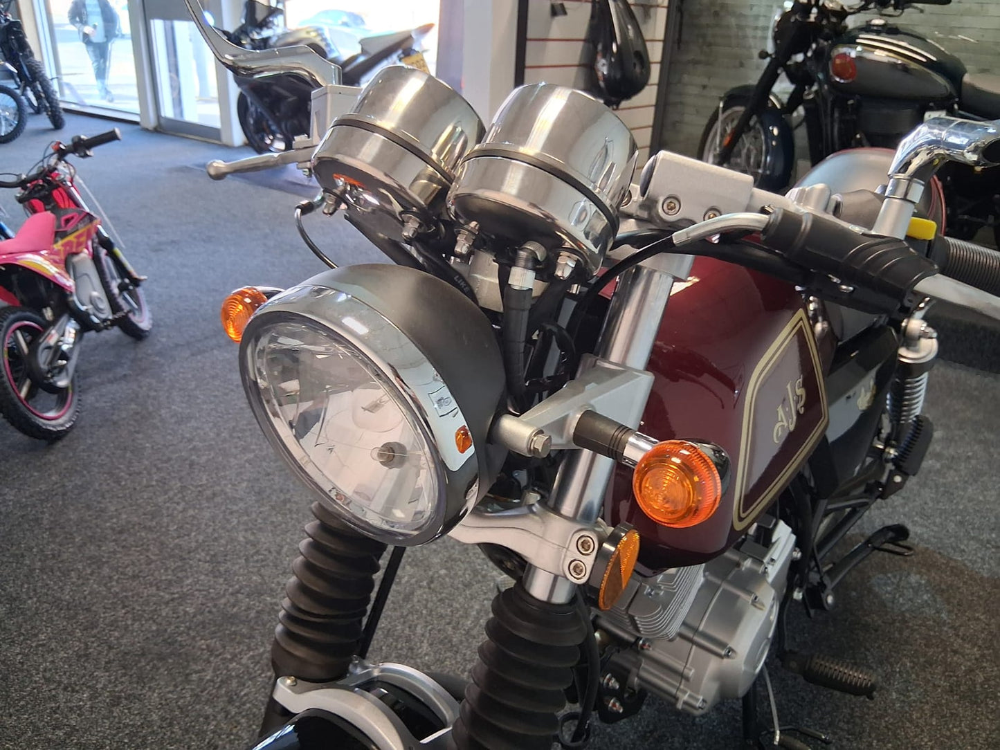 AJS Cadwell 125cc Café Racer | Learner Legal Motorcycle