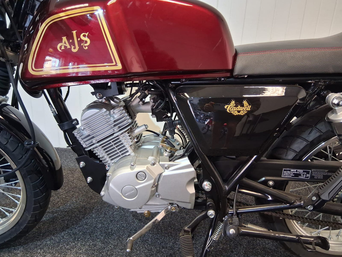 AJS Cadwell 125cc Café Racer | Learner Legal Motorcycle