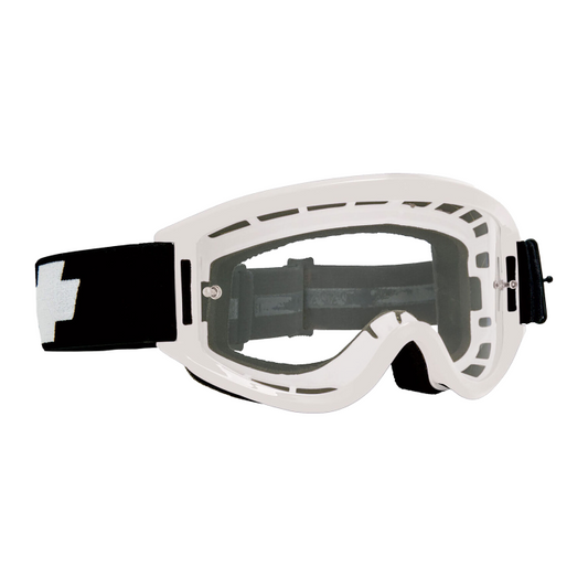 Spy Breakaway White HD Clear Lens Goggles