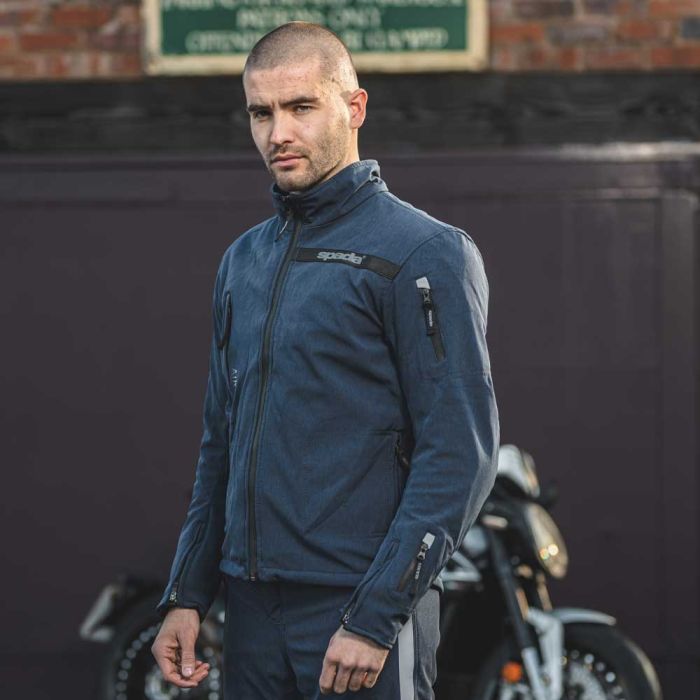 CE Level AA Soft Shell Motorcycle Jacket – Waterproof, Armoured & All-Season Ready