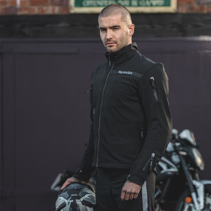 CE Level AA Soft Shell Motorcycle Jacket – Waterproof, Armoured & All-Season Ready