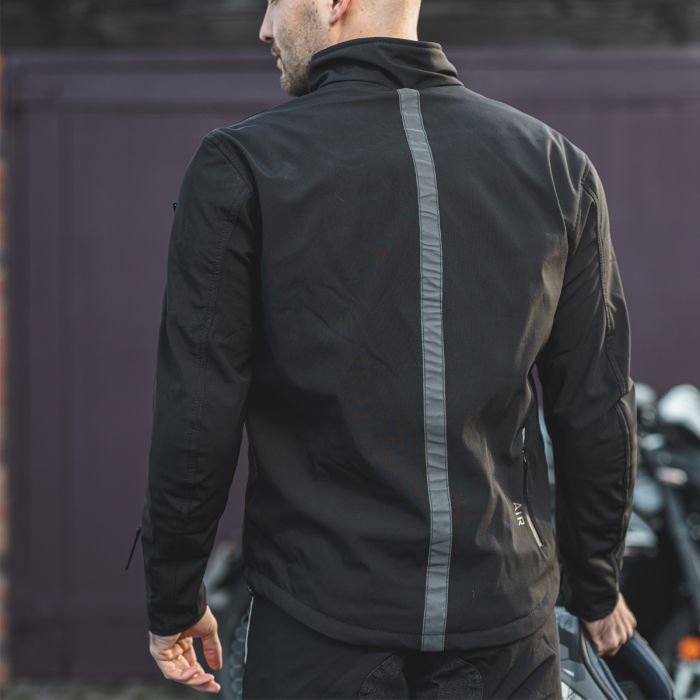 CE Level AA Soft Shell Motorcycle Jacket – Waterproof, Armoured & All-Season Ready