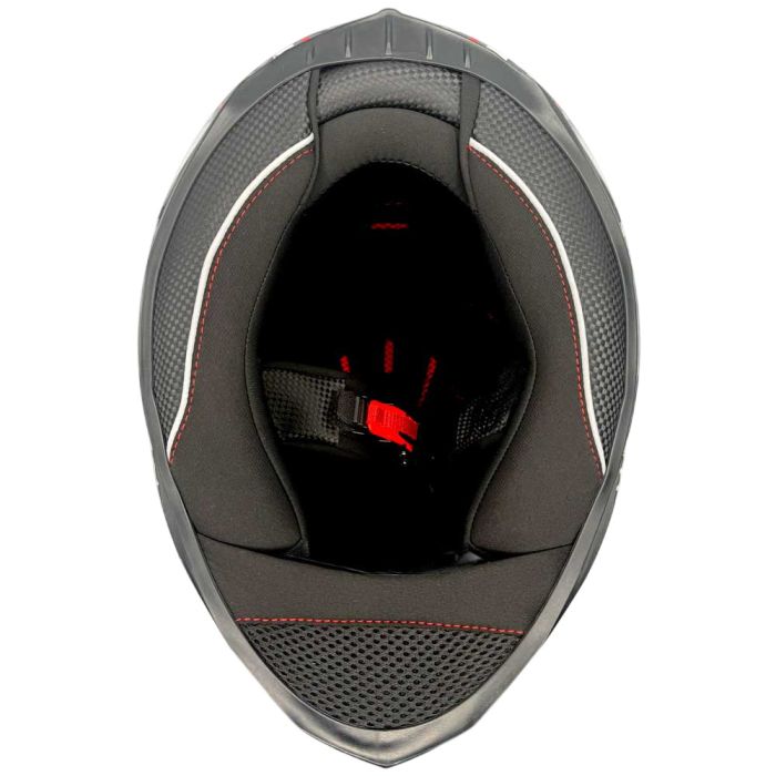 Spada Raiden 2 Meisai Red Motorcycle Helmet – ECE 22.06 Certified