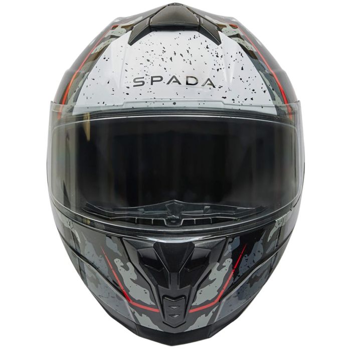 Spada Raiden 2 Meisai Red Motorcycle Helmet – ECE 22.06 Certified