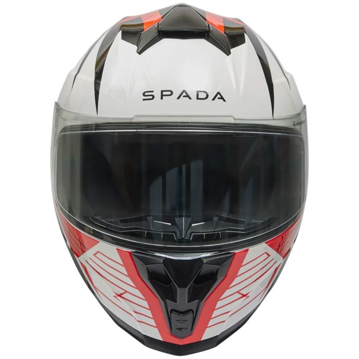 Spada Raiden 2 Thunder Black/White/Red Motorcycle Helmet – ECE 22.06