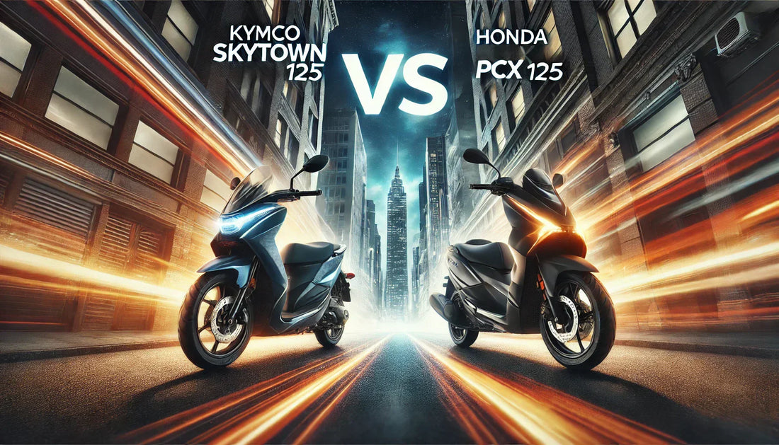 Kymco Skytown 125 vs. Honda PCX 125: The Ultimate 125cc Scooter Showdown!
