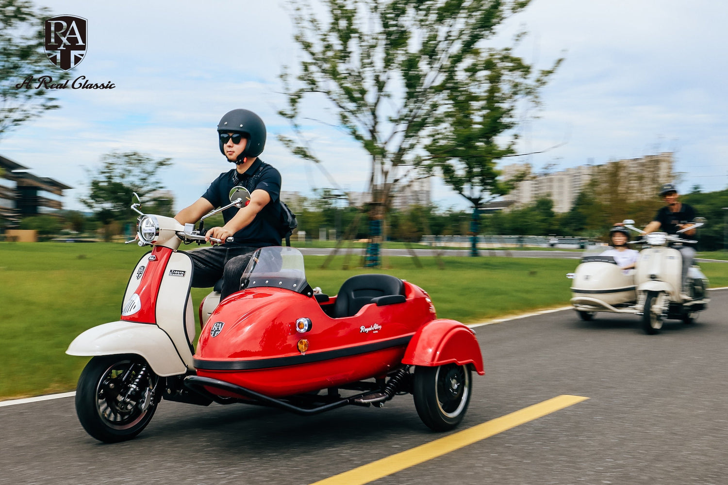 Royal Alloy TG Sidecar Scooters UK | Vintage Style with a Twist