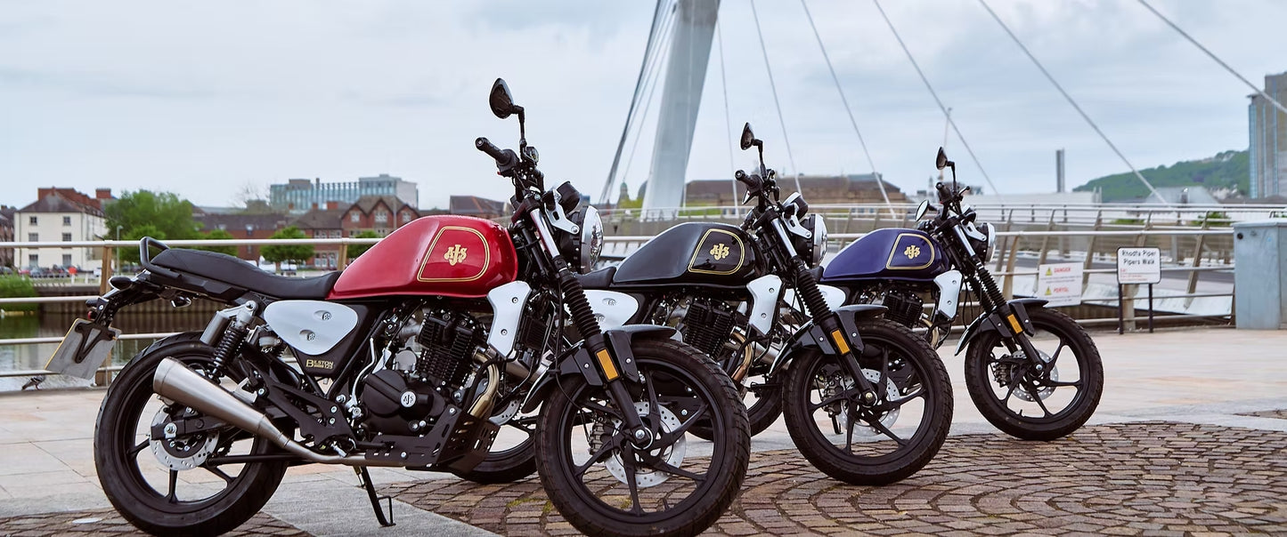 AJS Bilston 125cc | Learner Legal Motorcycle – Classic Style, Ideal for New Riders