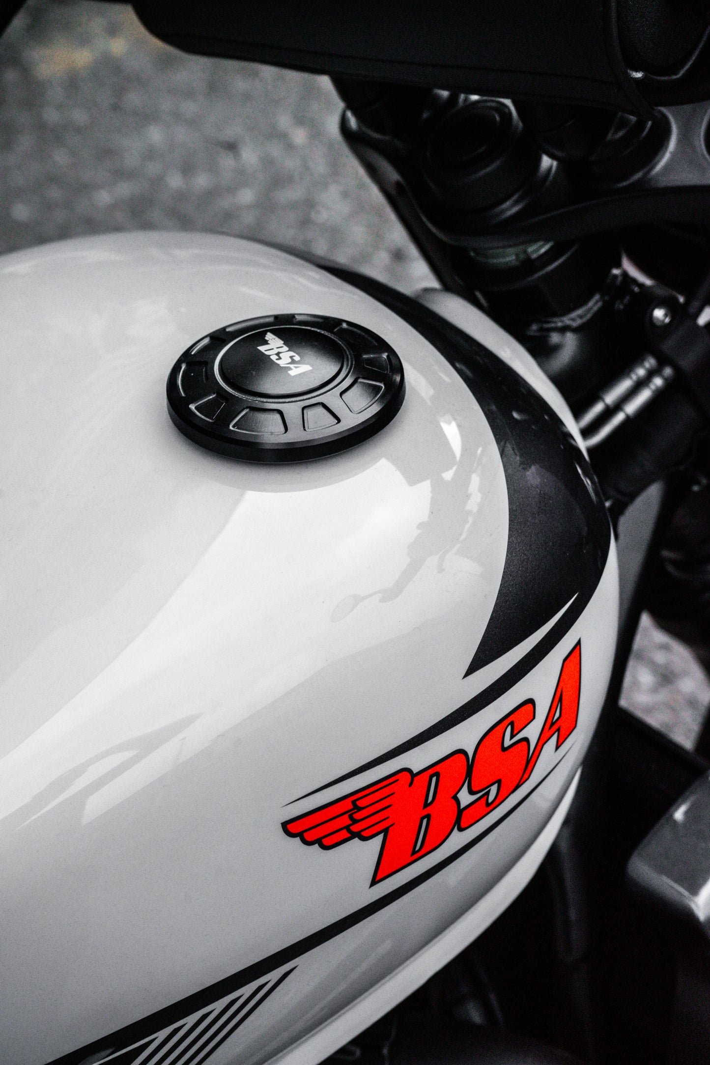 Pre-Order 2025 BSA B65 Scrambler in Striking Silver – Classic Style Meets Modern Adventure
