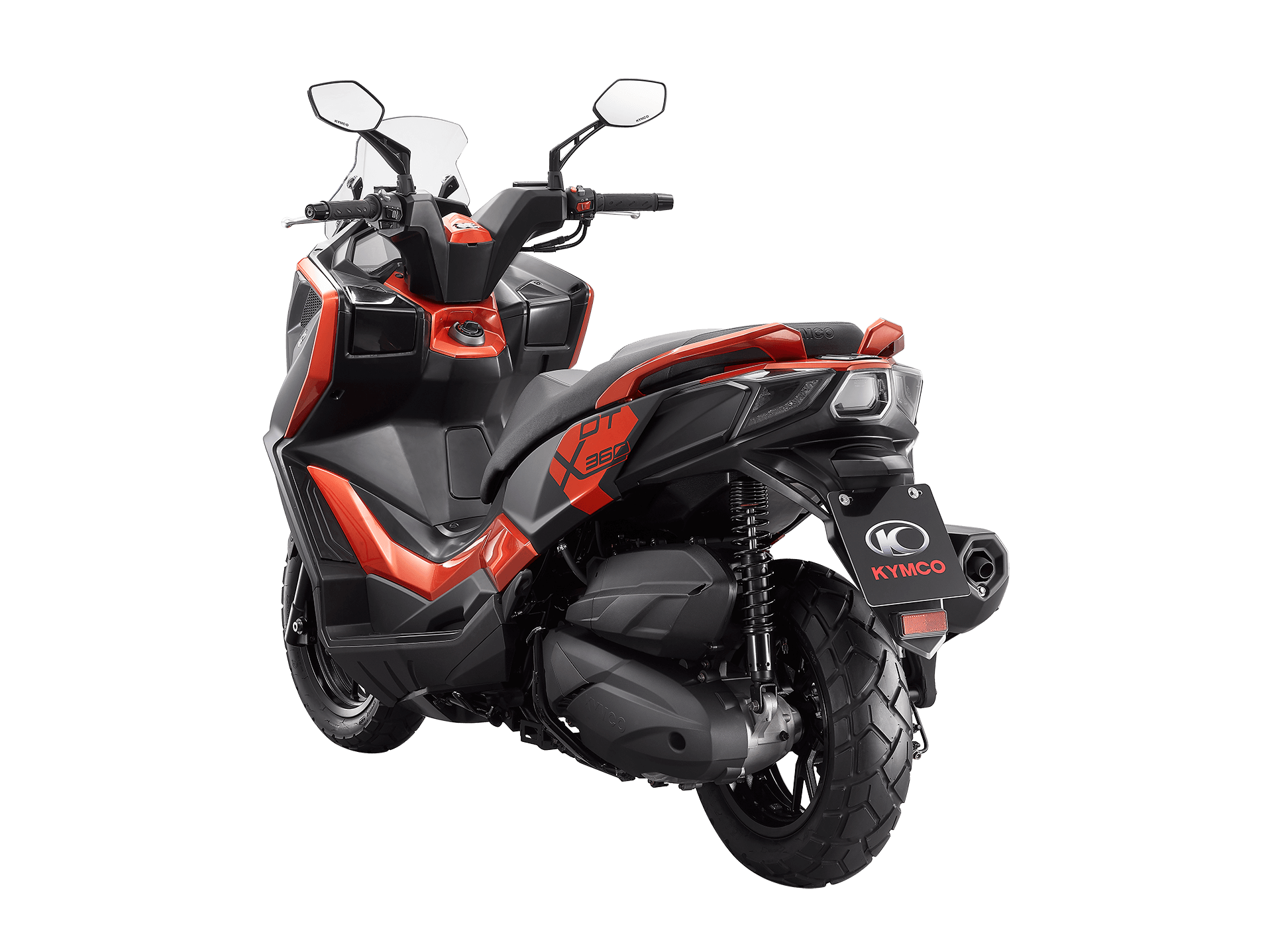 Kymco DTX 360 320cc Available Now £4799 OTR Orange/Black