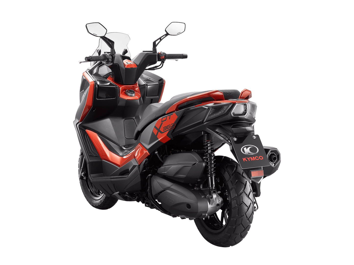 Kymco DTX 360 320cc - Available Now - £4799 + OTR - Orange/Black