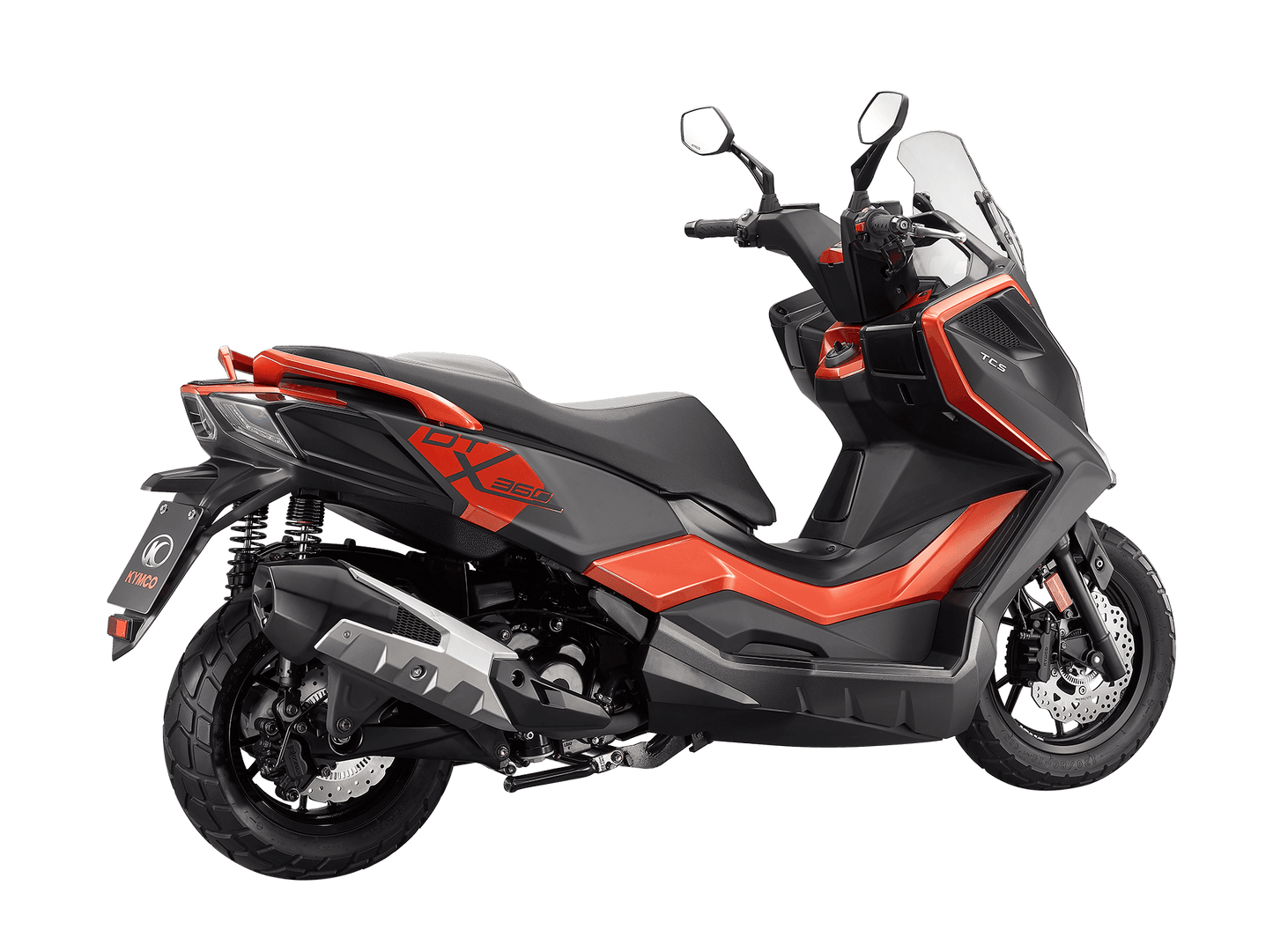 Kymco DTX 360 125cc - Available Now - £4499 +OTR - Orange/Black