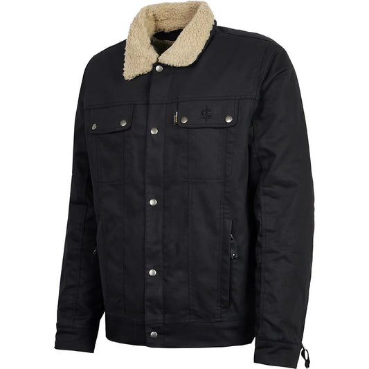 Spada Temper Trucker CE Motorcycle Jacket – Cordura Denim with Sherpa Lining
