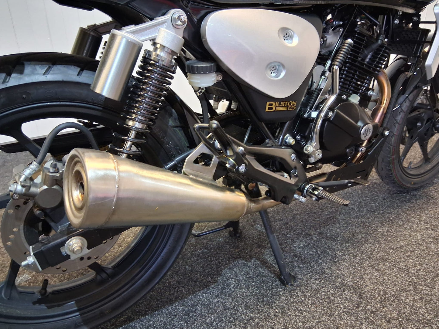 AJS Bilston 125cc | Learner Legal Motorcycle – Classic Style, Ideal for New Riders