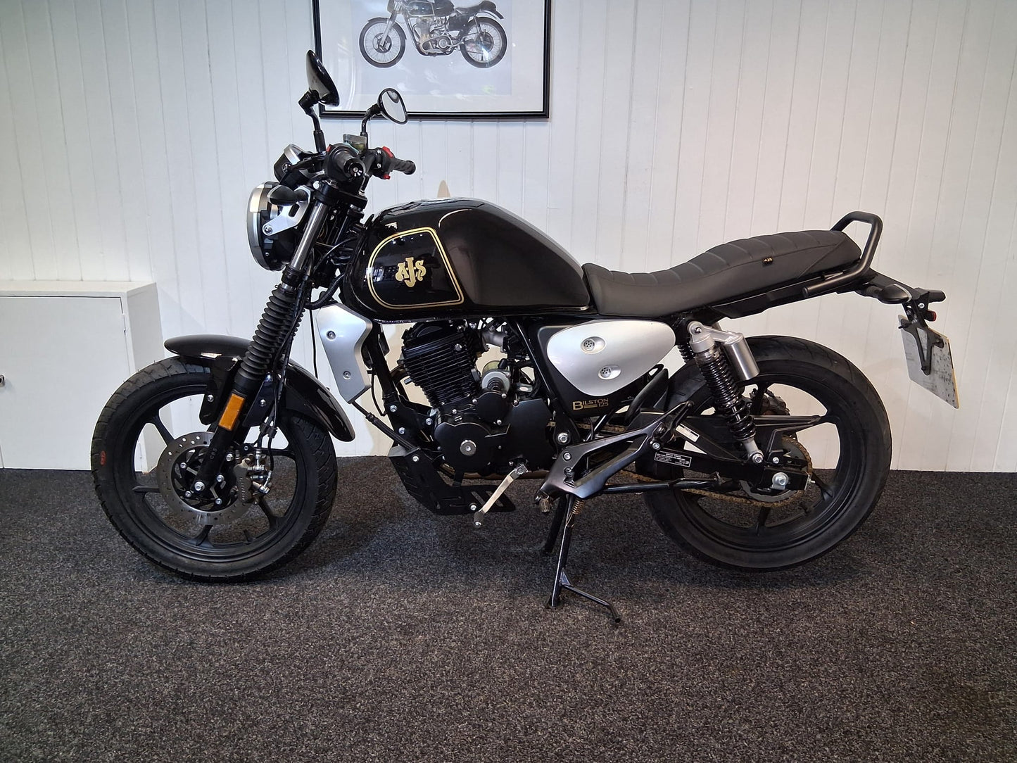 AJS Bilston 125cc | Learner Legal Motorcycle – Classic Style, Ideal for New Riders